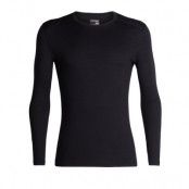 Icebreaker 200 Oasis LS Crew Top Men Black