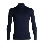 Icebreaker M 200 Oasis LS Half Zip Midnight Navy