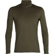 Icebreaker Men Merino 200 Oasis LS Half Zip Loden - XL