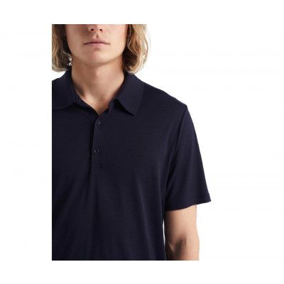 Icebreaker Tech Lite II SS Polo Men Midnight Navy