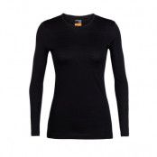 Icebreaker Wmns 200 Oasis LS Crewe Black