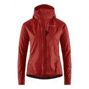 Klättermusen Ansur Hooded Wind Jacket W's Rose Red