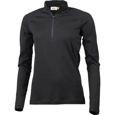 Lundhags Gimmer Merino Lt Half-Zip W Underställ Byxa Black, XL