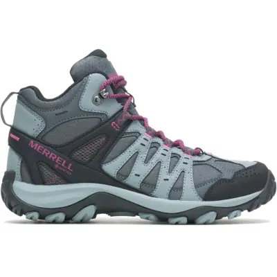 Merrell Accentor 3 Sport Mid GTX Shoes Women Monument/Fuchsia