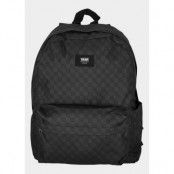 Mn Old Skool Check Backpack, Black/Charcoal, Onesize,  Ryggsäckar