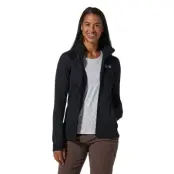 Mountain Hardwear POLARTEC POWER GRIDFull Zip Hoody Jacket Women Black