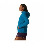 Mountain Hardwear Stratus Range Full Zip Hooded Jacket Women Vinson Blue