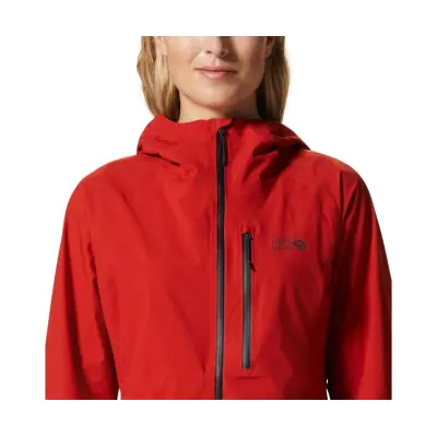 Mountain Hardwear Stretch Ozonic Jacket Women Dark Fire