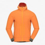 Norröna Lyngen Hiloflex100 Jacket M's Orange Popsicle/Castor Grey