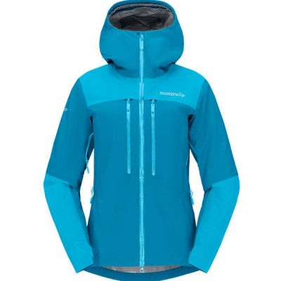 Norrøna Trollveggen Gore-Tex Pro Light Jacket W's Hawaiian Surf/Aquarius