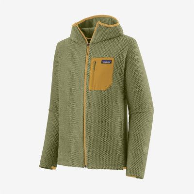 Patagonia M's R1 Air Full-ZipHoody Buckhorn Green
