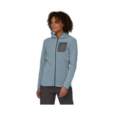Patagonia R1 Air Full Zip Hoody Women Steam Blue