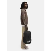 Puma Phase Hooded Backpack, Puma Black, Onesize, Skolväskor