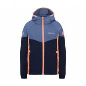 TROLLKIDS Sira Jacket Kids Navy/Lotus Blue