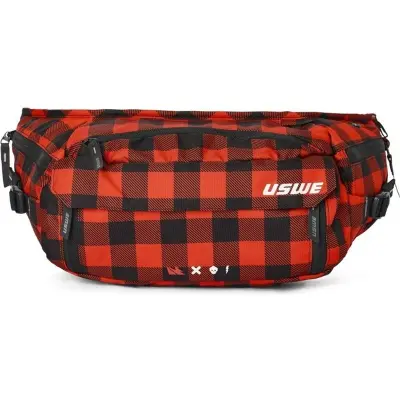 USWE Waist 2L Hip Pack Flannel Red