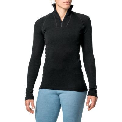 Woolpower Zip Turtleneck Lite Black