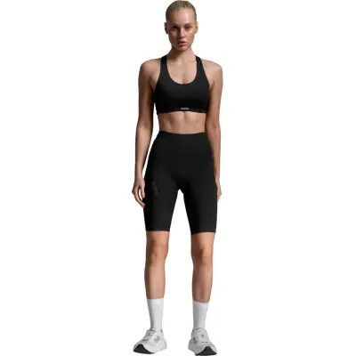 2XU Light Speed React Hi-Rise Compression Shorts W Dam Svart M | Löparshorts