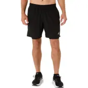 Asics Core 2-N-1 7In Short Performance Black/Performance Black - M