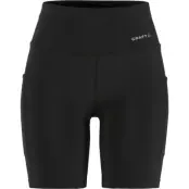 Craft Essence Short Tights 3 W Dam Svart S | Löparshorts