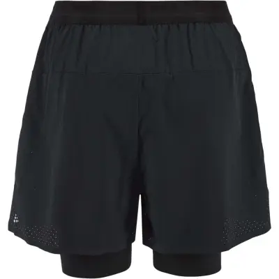 Craft Hypervent 2-In-1 Shorts M Herr Svart M | Löparshorts