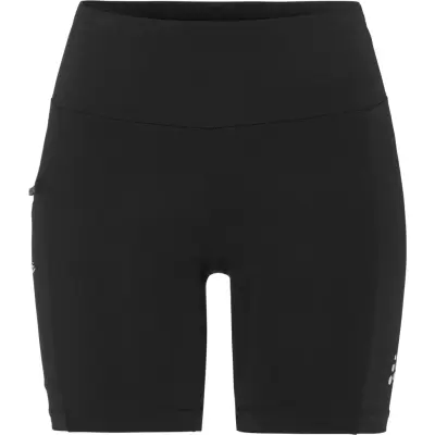 Craft PRO Trail Short Tights 2 W Dam Svart M | Löparshorts