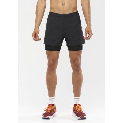 Cross 2in1 Shorts M, Black/, Xxl,  Löparshorts