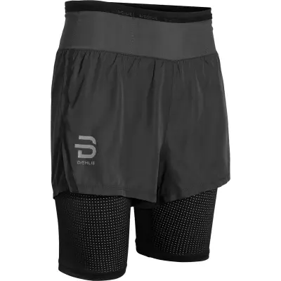 Dahlie Shorts Athlete 2-in-1 M Löparshorts Obsidian, M