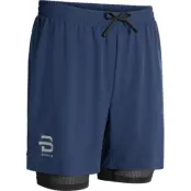 Dahlie Shorts Run 2-In-1 M Herr Blå L | Löparshorts