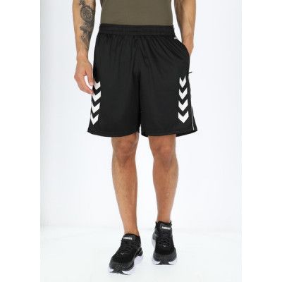 Hmlcore Xk Poly Coach Shorts, Black, M,  Löparshorts