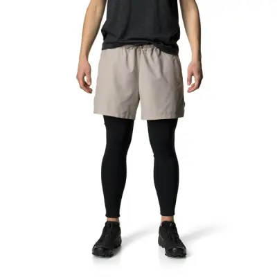 Houdini Pace Wind Shorts Women Sandstorm