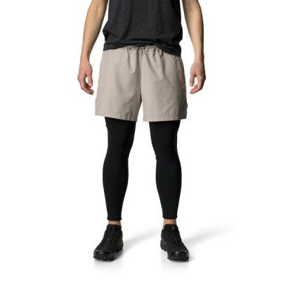 Houdini Pace Wind Shorts Women Sandstorm