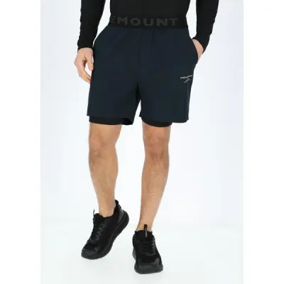 Melbourne Padel Shorts 2-In-1, Dk. Navy, L,  Löparshorts