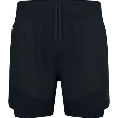 Odlo X-Alp Trail 6-Inch 2-In-1 Short M Löparshorts Black, L