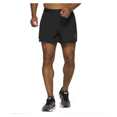 Road 2-N-1 5in Short, Performance Black, M,  Löparshorts