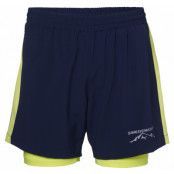 Running 2-1 Shorts, Navy/Neon, S,  Shorts