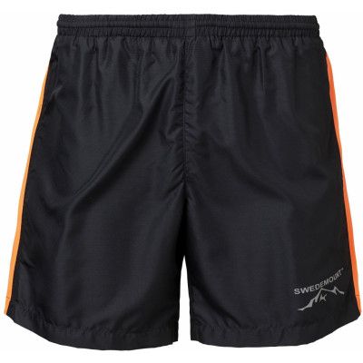 Running 2 In 1 Shorts, Black/Orange, M,  Löpning