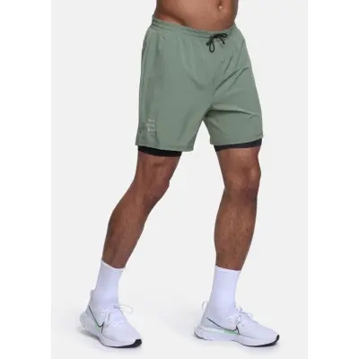 Shorts Run 2 In 1, Dark Forest, Xl,  Löparshorts