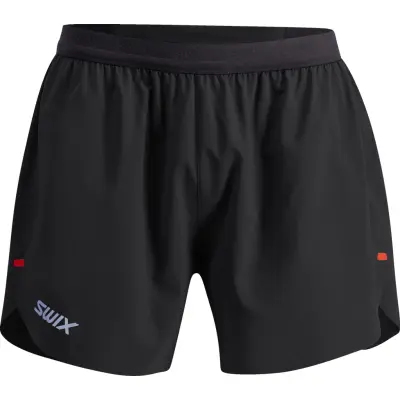 Swix Tempo Shorts 5-inch M Herr Svart M | Löparshorts