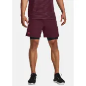 Ua Vanish Woven 6in Shorts, Dark Maroon, L,  Löparshorts