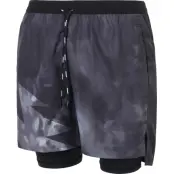 Uswe Dimma Trail Running Shorts M-Svart-M Herr Svart M | Löparshorts