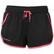 Workout Shorts W, Black/New Pink, 40,  Löpning