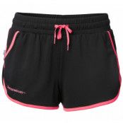 Workout Shorts W, Black/New Pink, 42,  Löpning