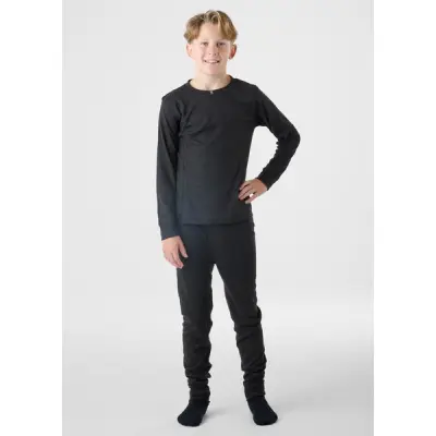 Active Layer 1 Set Jr, Black/Black, 170,  Underställsbyxor
