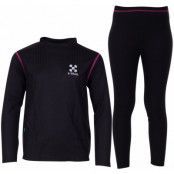 Active Layer 1 Set Jr, Black/Fresh Pink, 120,  X-Trail