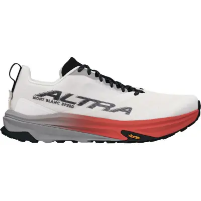 Altra Mont Blanc Speed M Trailskor White/Coral, US 12