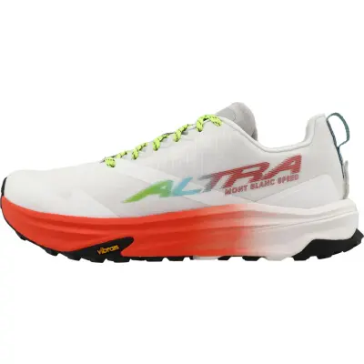 Altra Mont Blanc Speed W Dam Vit/Röd USL 7,5 | Trailskor
