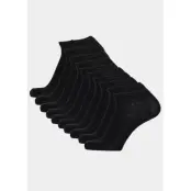Ankle Socks 10-Pack, Black, 35-38,  X-Trail