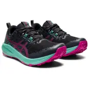 Asics Fuji Lite 2 Women Black/Fuchsia Red