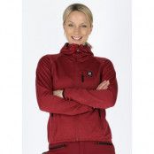 Colorado Stretch Melange Hood W, Burgundy Melange, 40,  Tröjor