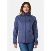 Colorado Stretch Zip Hood W Ii, Dusty Blue, 40, Hoodies